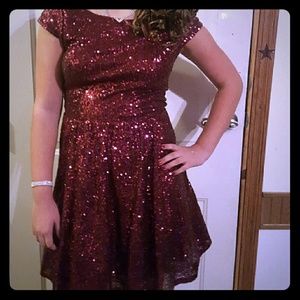 Ladies beautiful sequins dress!!